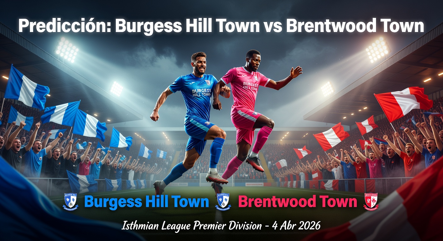 Burgess Hill Town vs Brentwood Town Pronóstico / Prediction