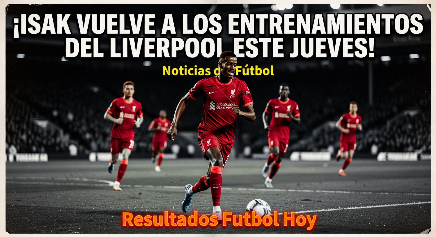 Liverpool's Isak set to return to training this week