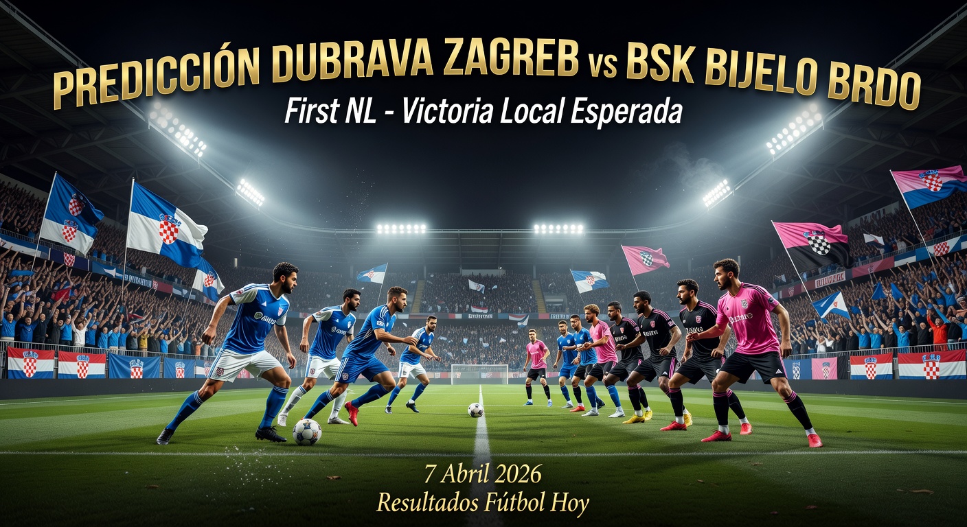 Dubrava Zagreb vs Bsk Bijelo Brdo Pronóstico / Prediction