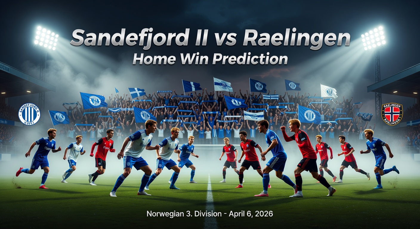 Sandefjord II vs Raelingen Pronóstico / Prediction
