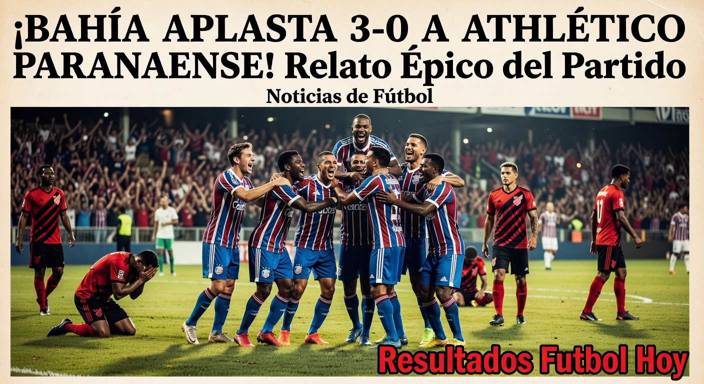 Bahia Thrash Athletico Paranaense 3-0 in Brazilian Serie A