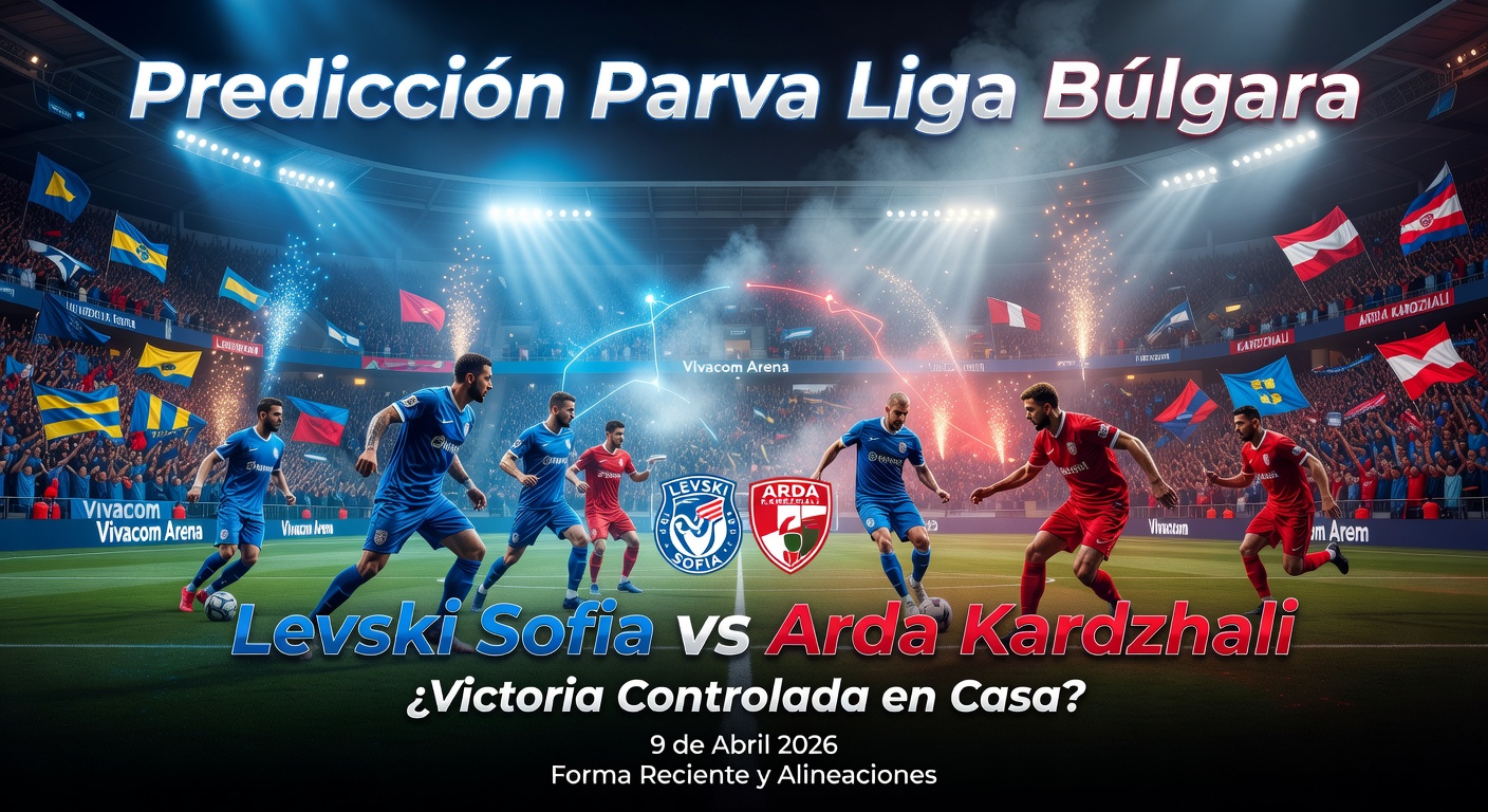 Levski Sofia vs Arda Kardzhali Pronóstico / Prediction