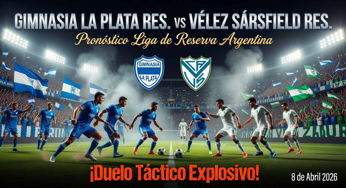 Gimnasia La Plata Res. vs Vélez Sársfield Res. Pronóstico / Prediction