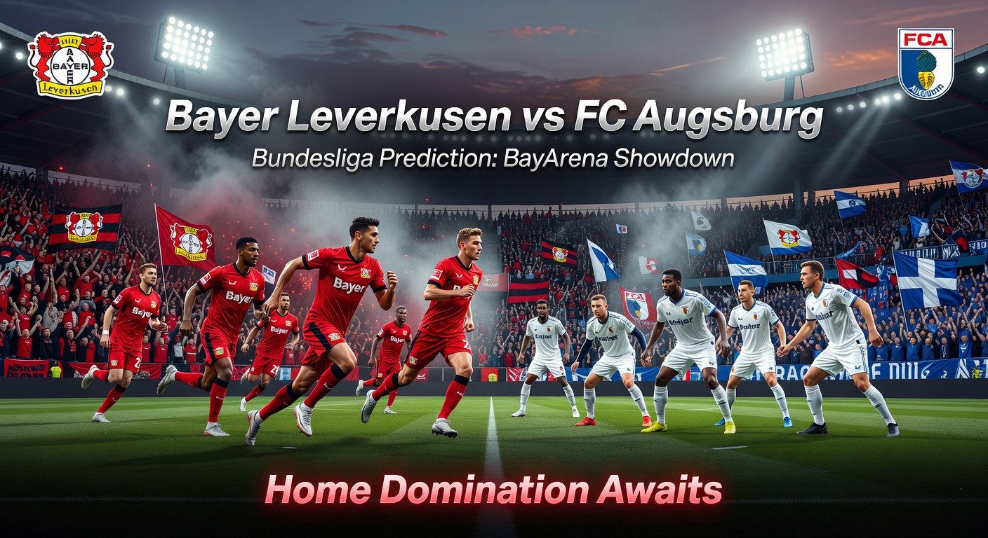 Bayer Leverkusen vs FC Augsburg Pronóstico / Prediction