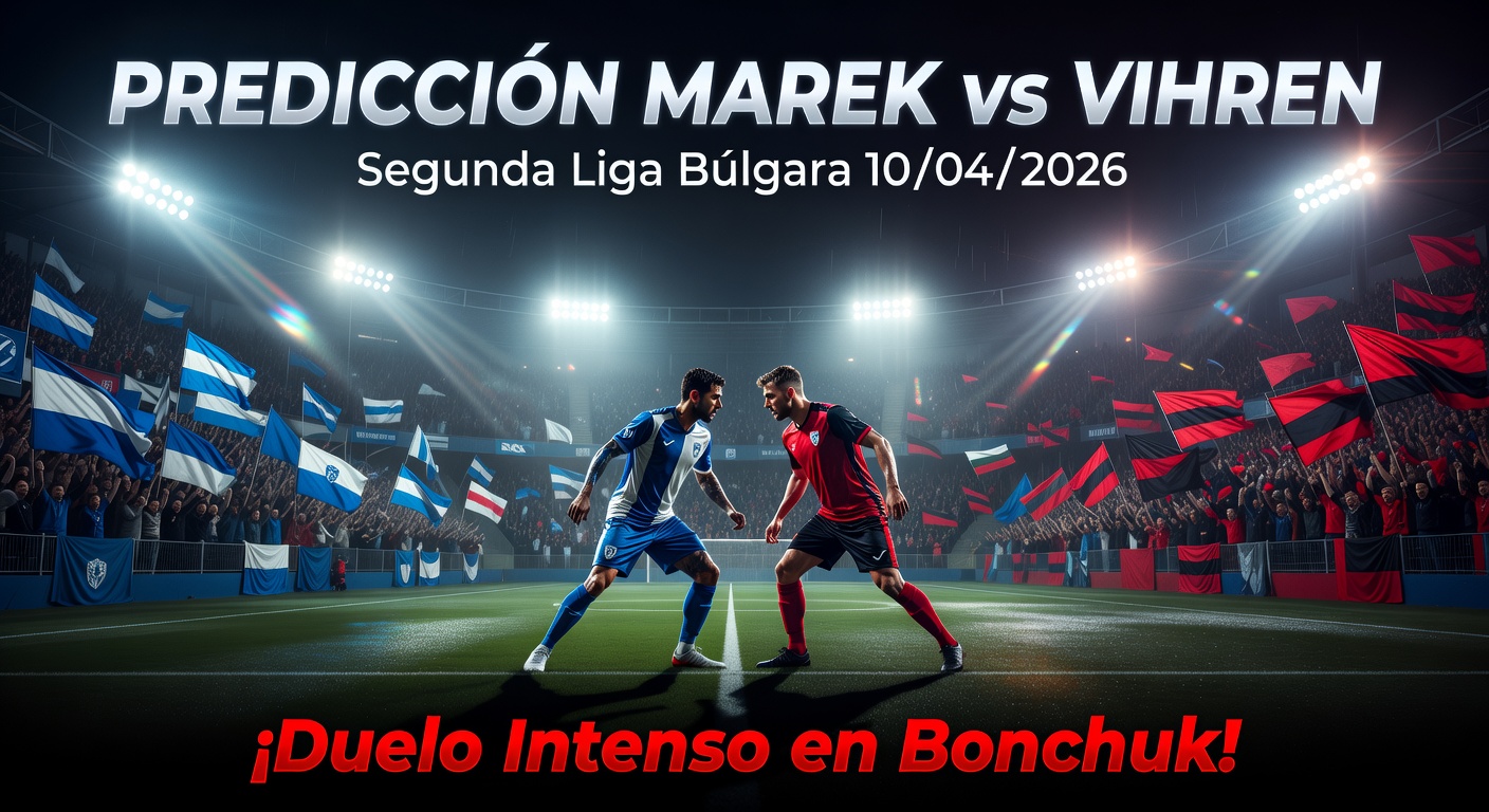 Marek vs Vihren Pronóstico / Prediction