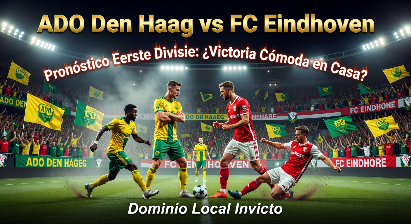 ADO Den Haag vs FC Eindhoven Pronóstico / Prediction