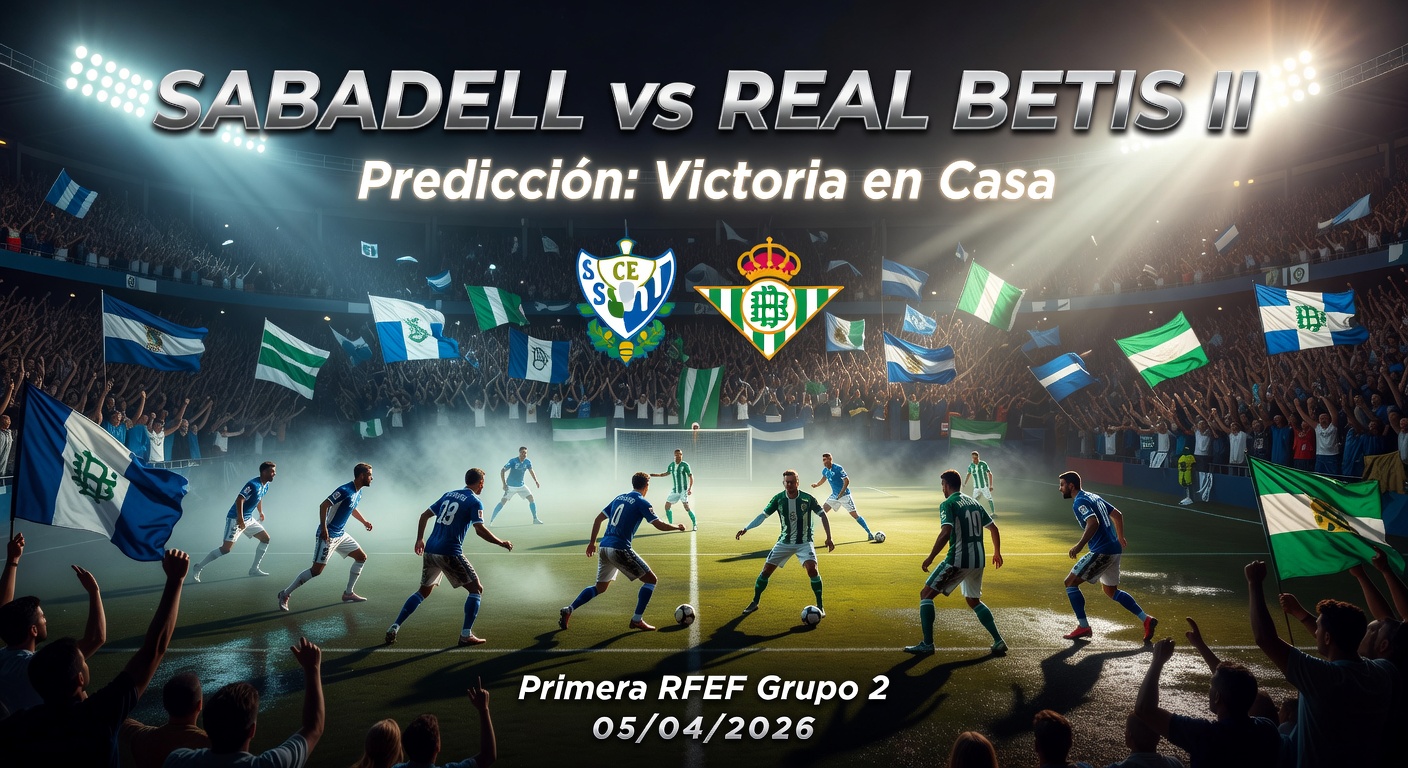 Sabadell vs Real Betis II Pronóstico / Prediction