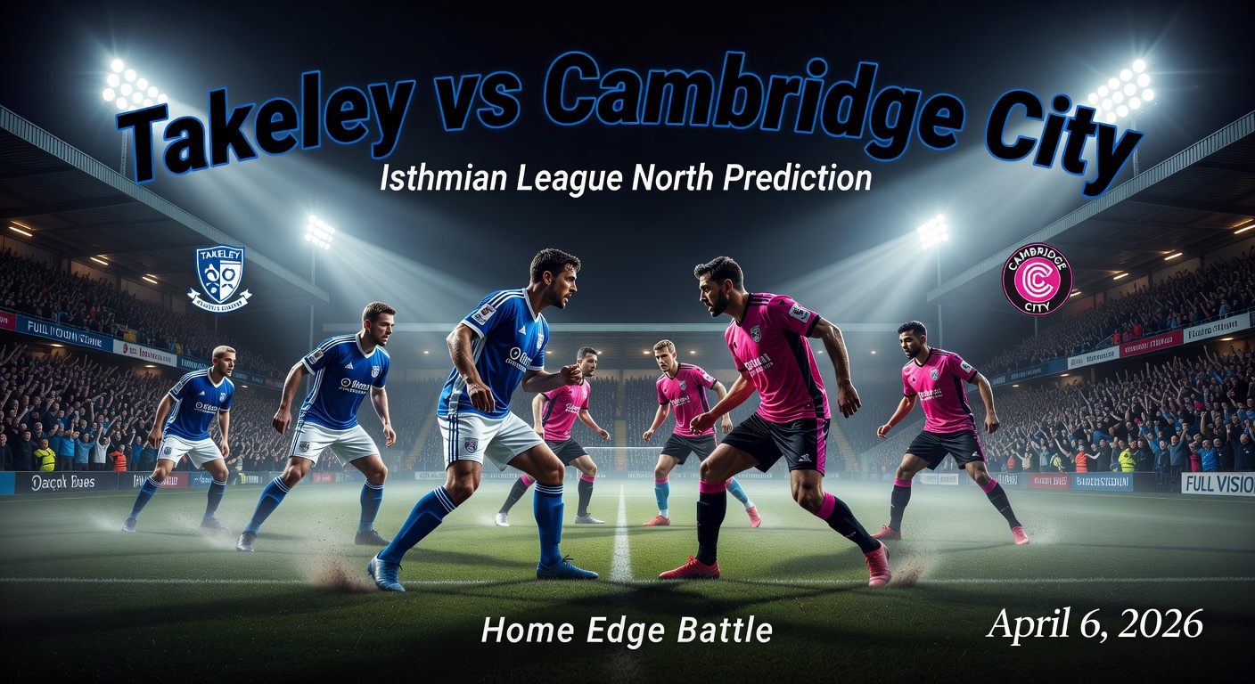 Takeley vs Cambridge City Pronóstico / Prediction