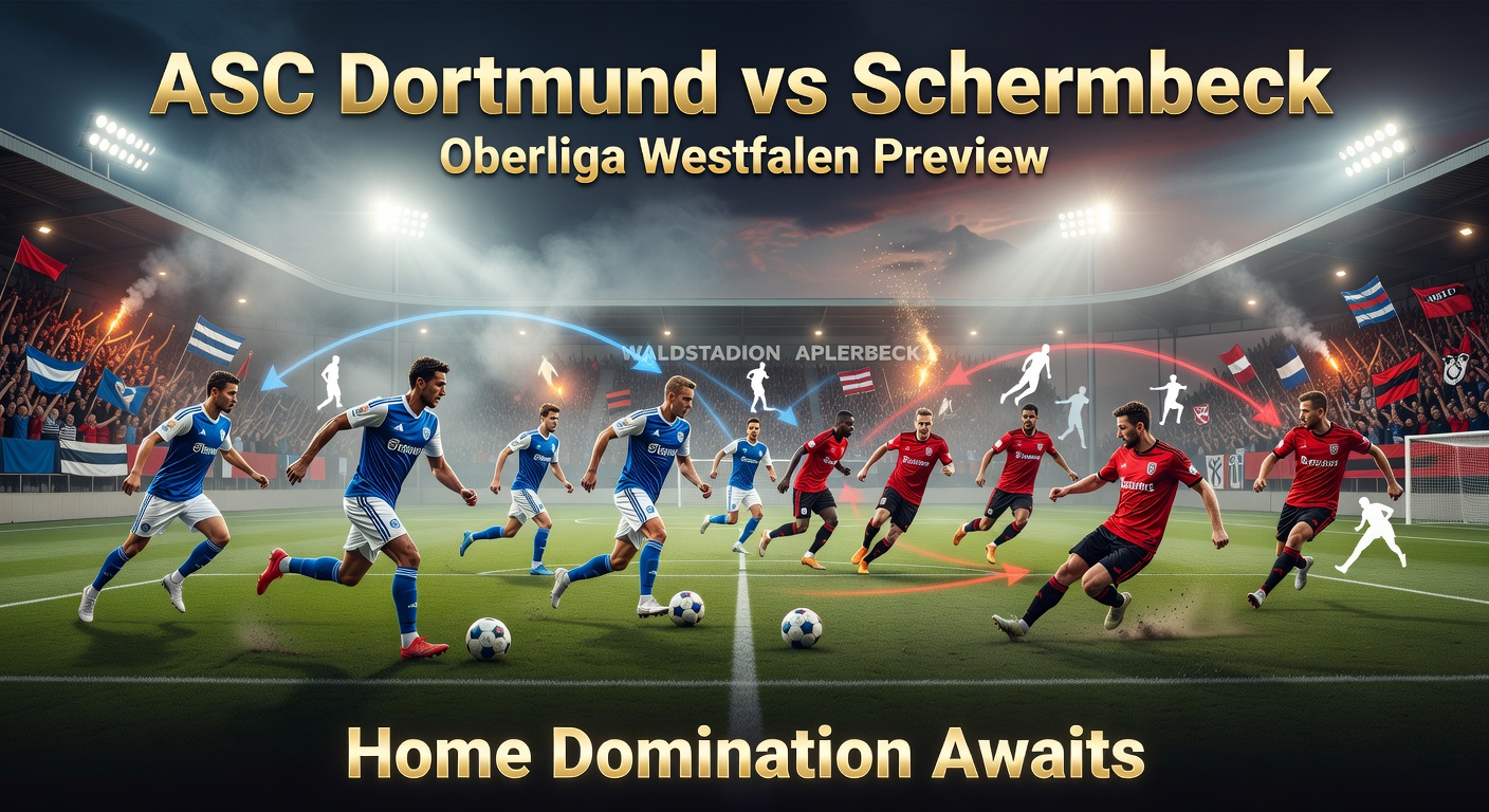 ASC Dortmund vs Schermbeck Pronóstico / Prediction