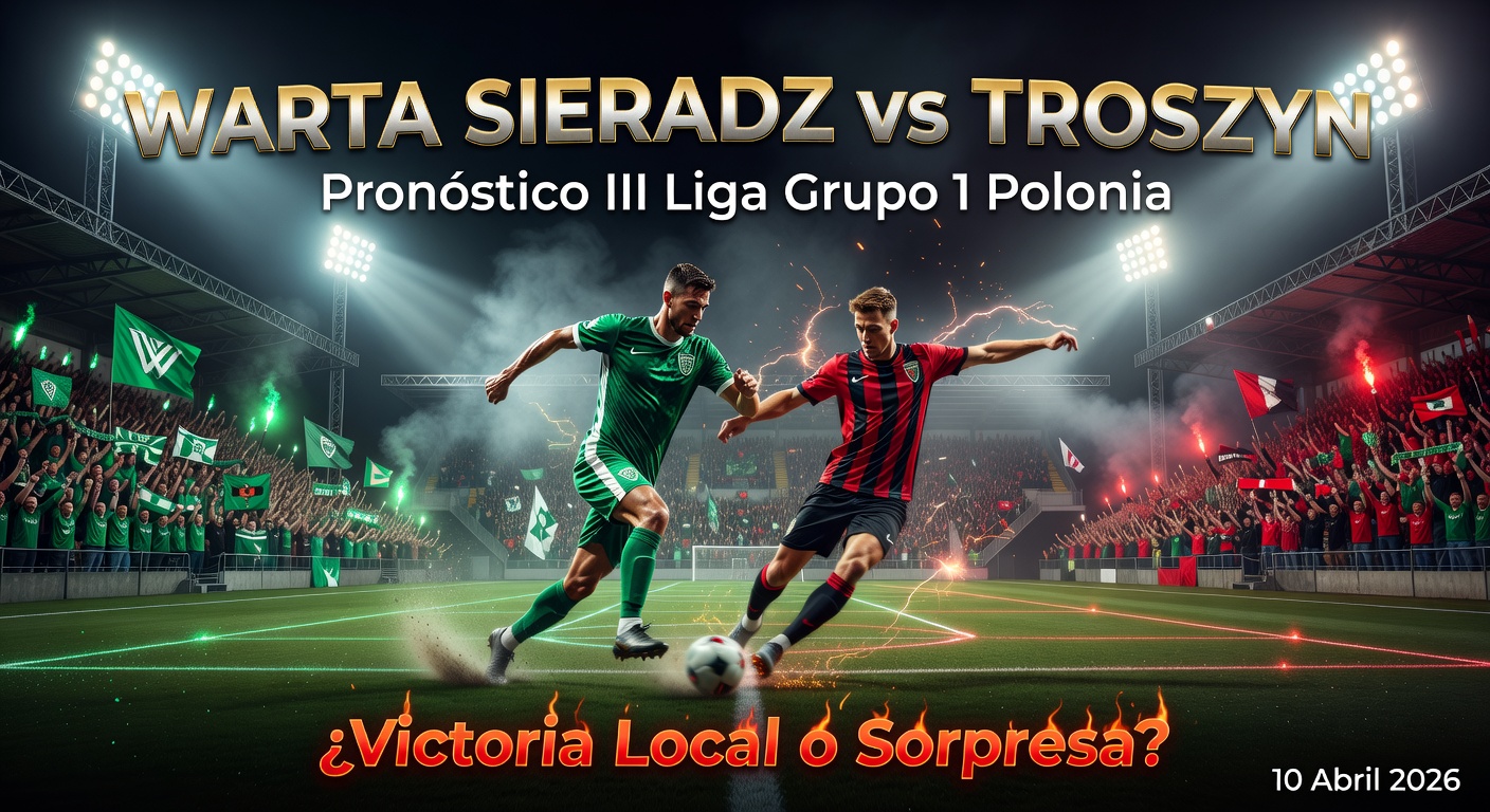 Warta Sieradz vs Troszyn Pronóstico / Prediction