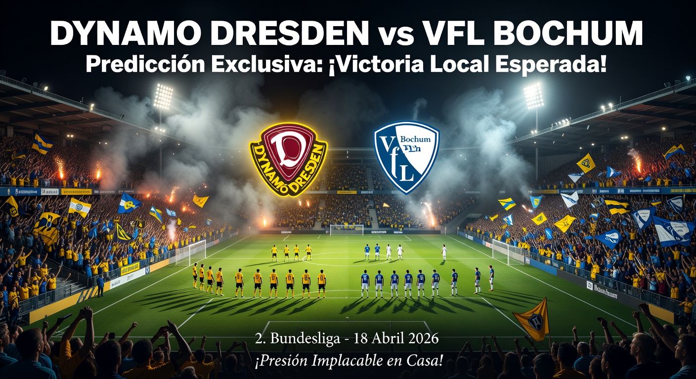 Dynamo Dresden vs VfL Bochum Pronóstico / Prediction
