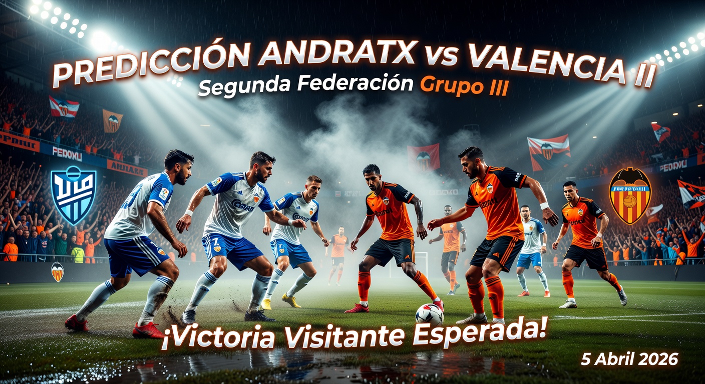 Andratx vs Valencia II Pronóstico / Prediction