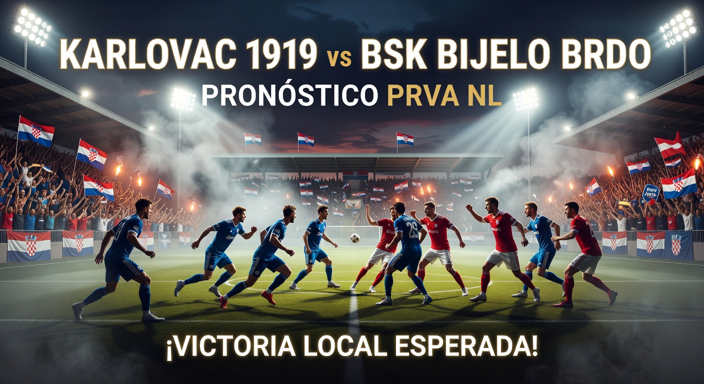 Karlovac 1919 vs Bsk Bijelo Brdo Pronóstico / Prediction