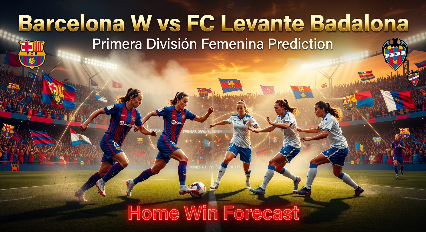 Barcelona W vs FC Levante Badalona Pronóstico / Prediction