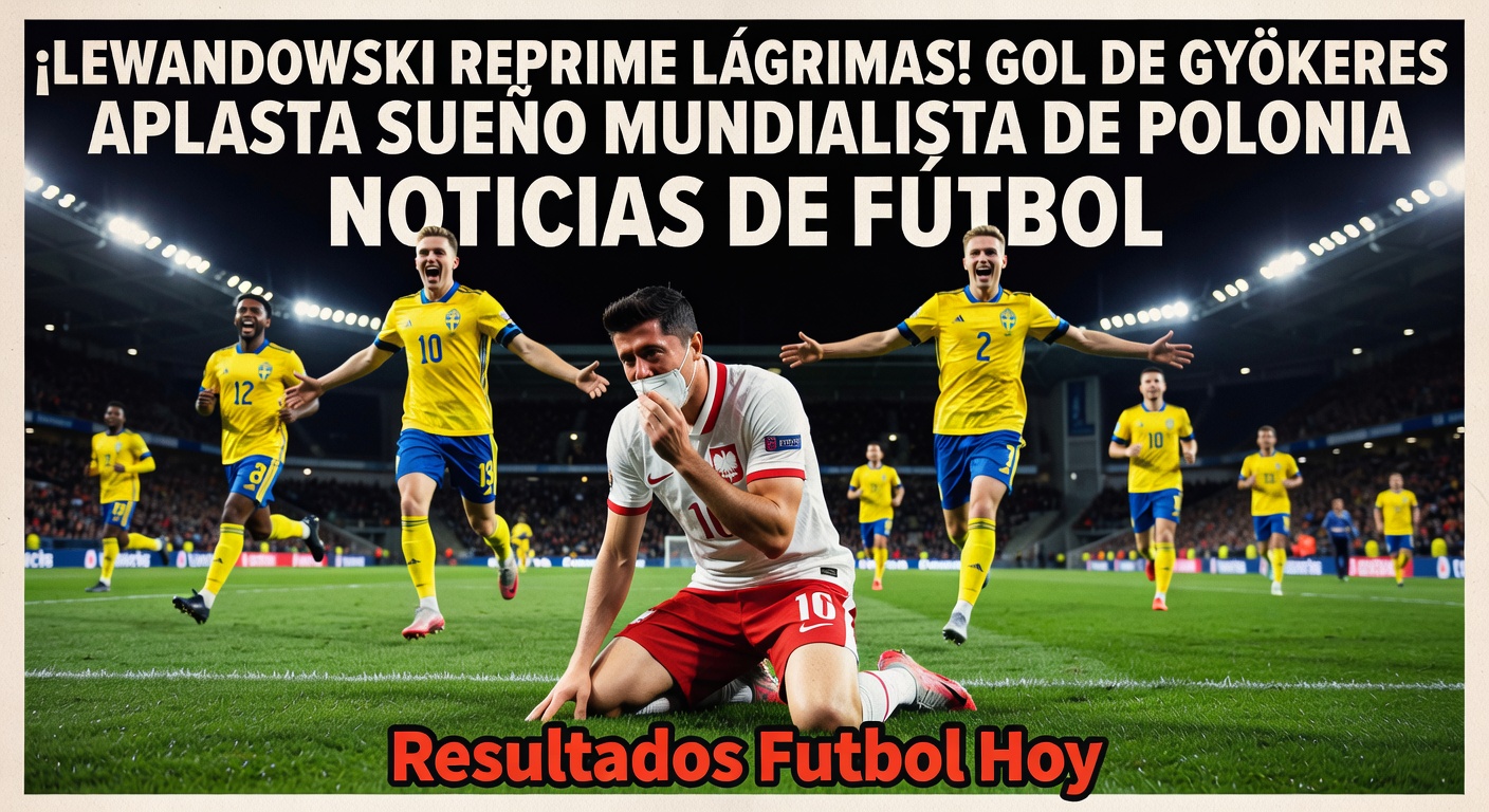 Poland captain Robert Lewandowski in tears after Sweden end World Cup hopes