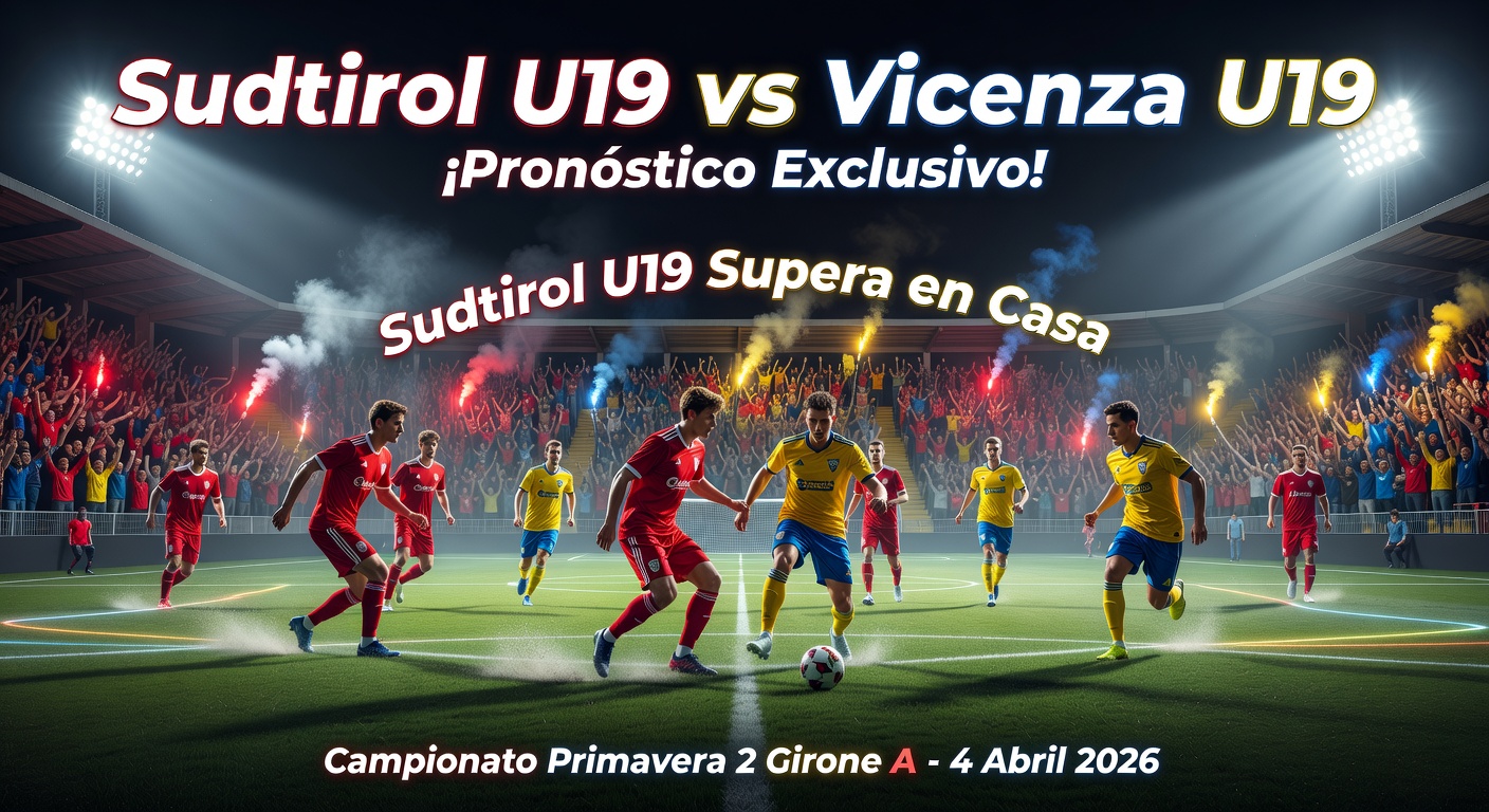 Sudtirol U19 vs Vicenza U19 Pronóstico / Prediction