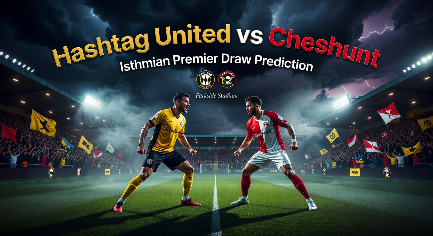 Hashtag United vs Cheshunt Pronóstico / Prediction