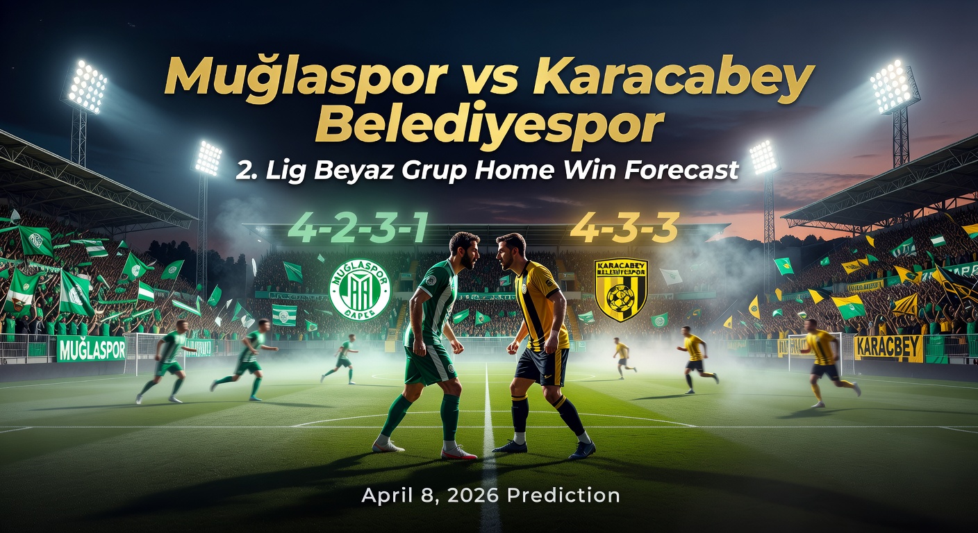 Muğlaspor vs Karacabey Belediyespor Pronóstico / Prediction