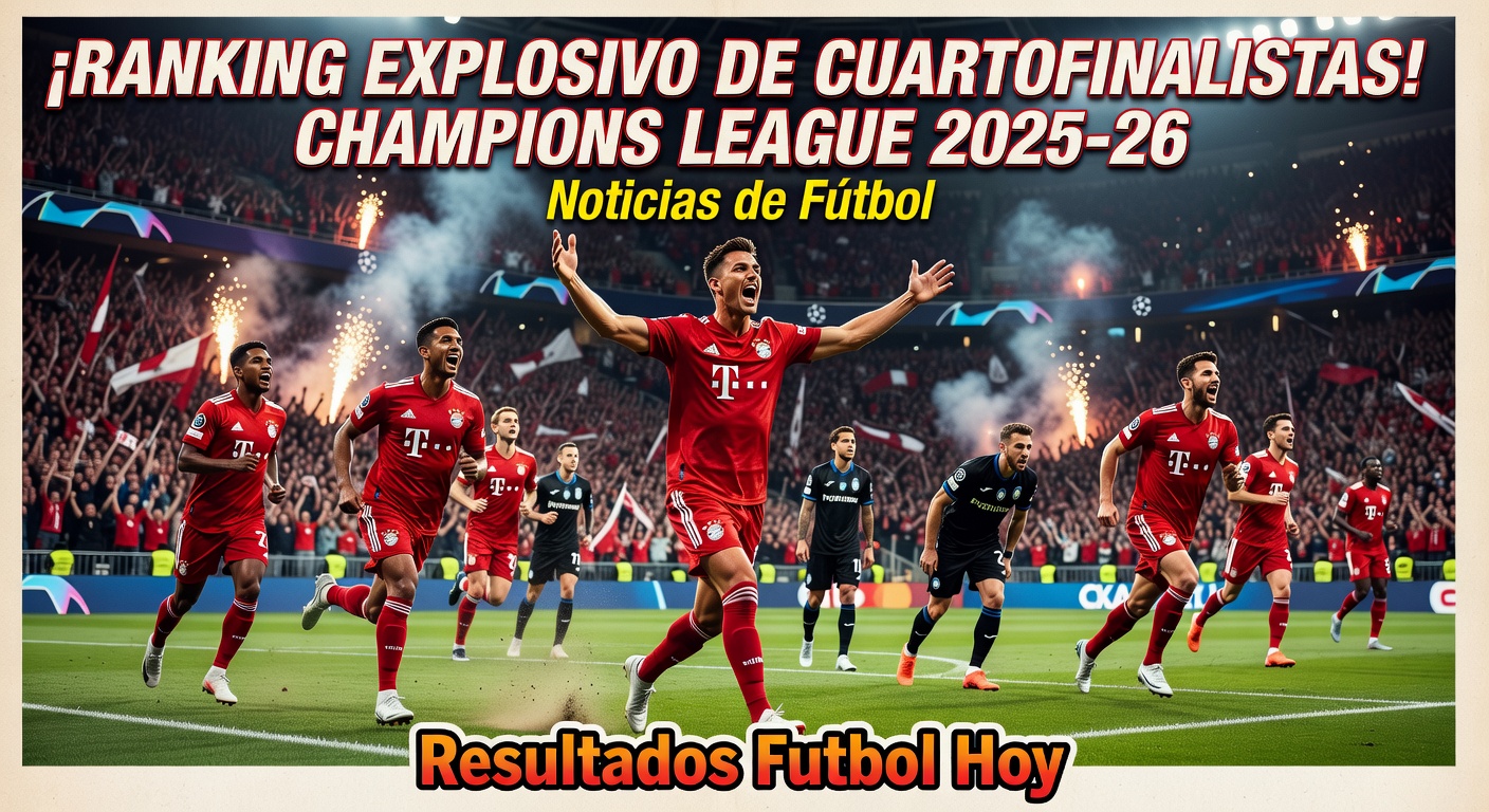 Ranking the 2025-26 Champions League Quarterfinalists