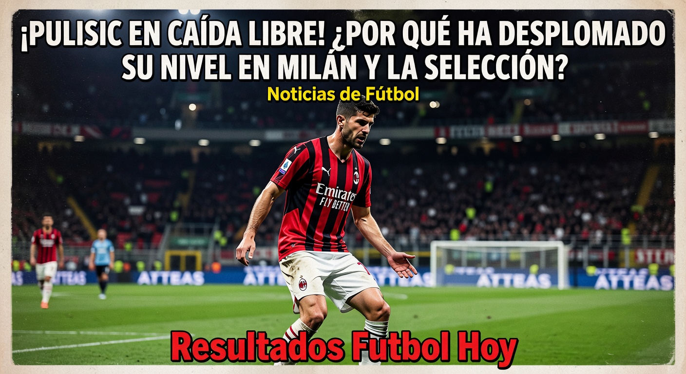 Christian Pulisic's form drop analyzed amid injuries (Marca, 1 hour ago)