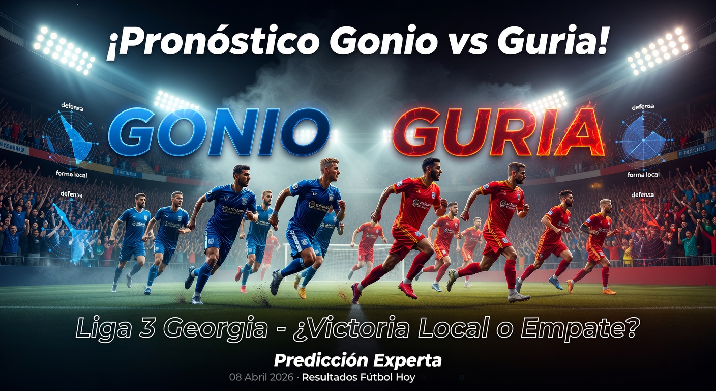 Gonio vs Guria Pronóstico / Prediction