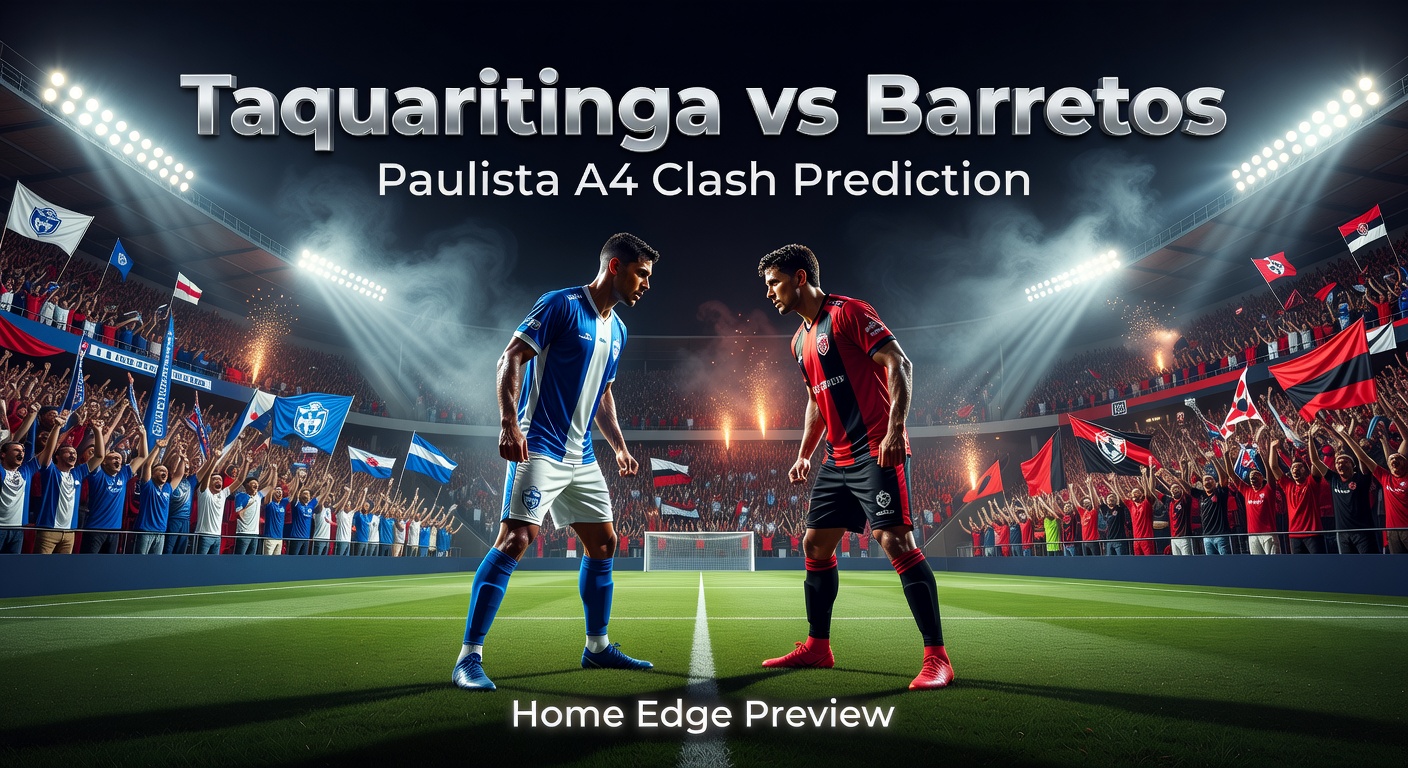 Taquaritinga vs Barretos Pronóstico / Prediction