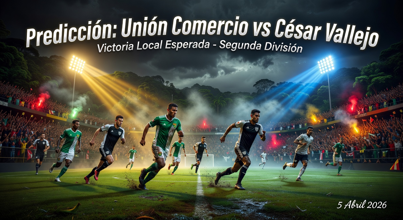 Union Comercio vs Cesar Vallejo Pronóstico / Prediction