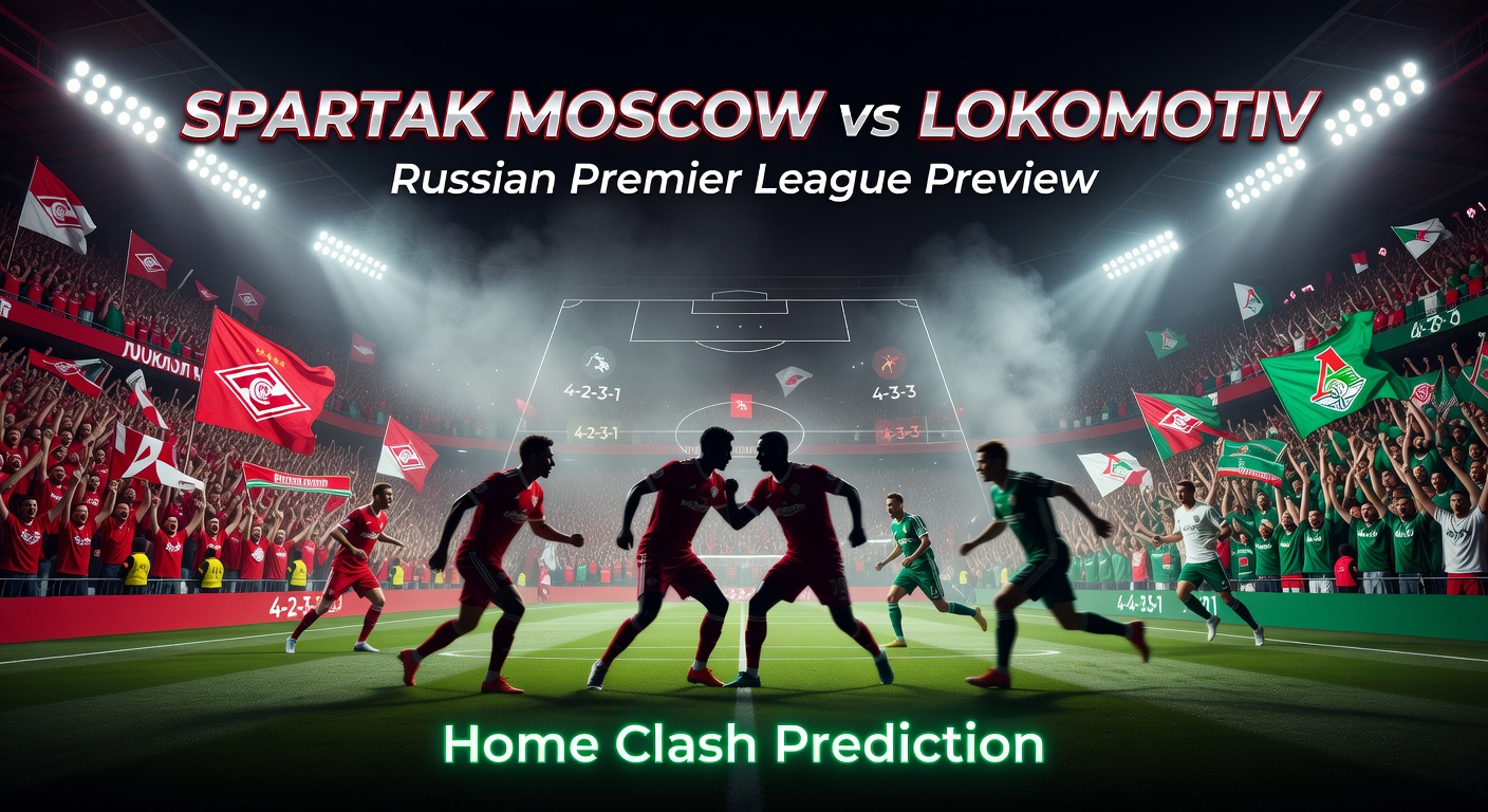 Spartak Moscow vs Lokomotiv Pronóstico / Prediction