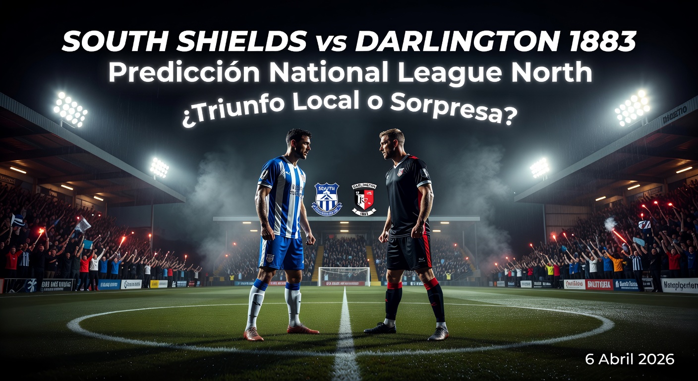 South Shields vs Darlington 1883 Pronóstico / Prediction