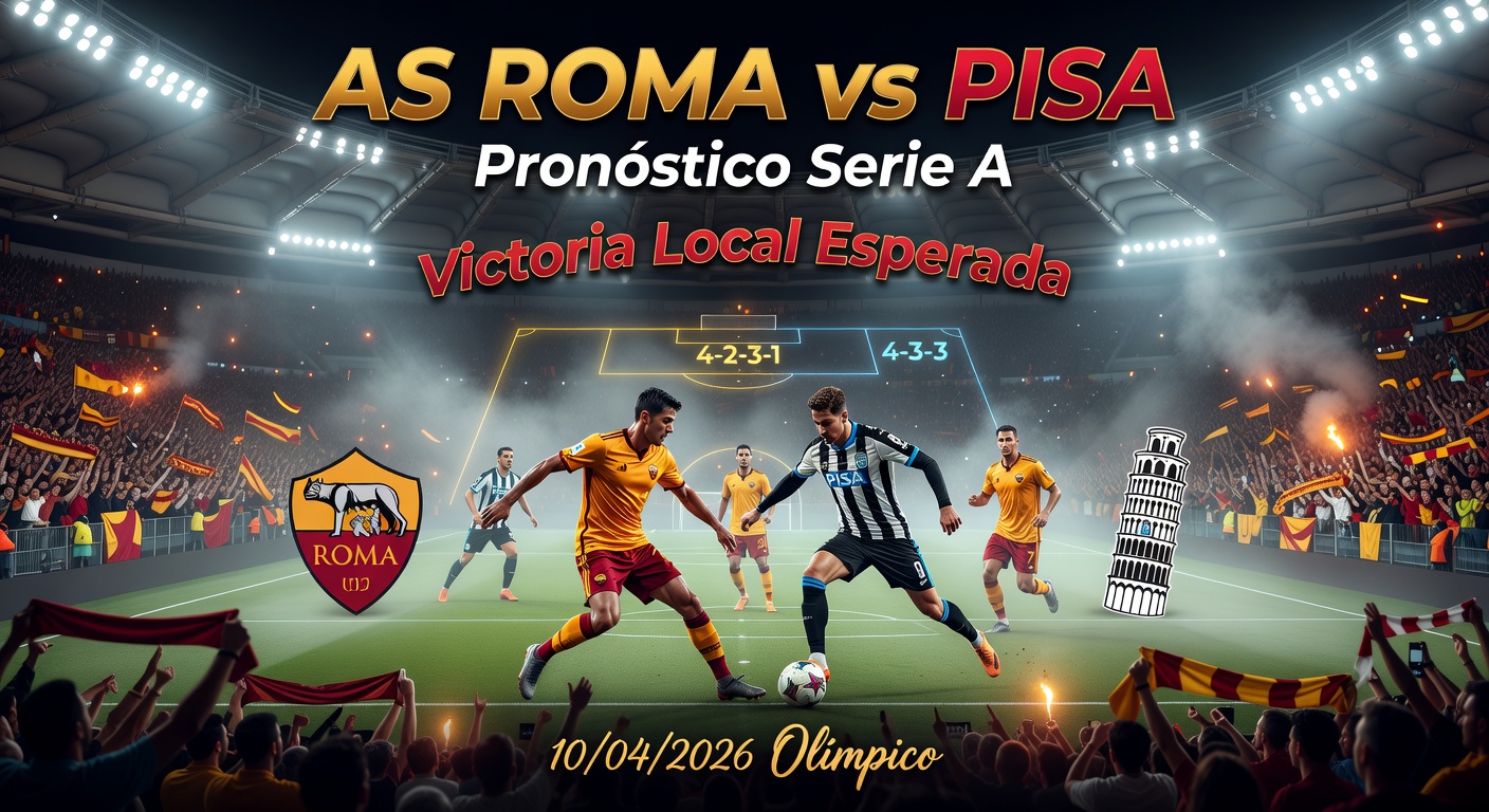 AS Roma vs Pisa Pronóstico / Prediction