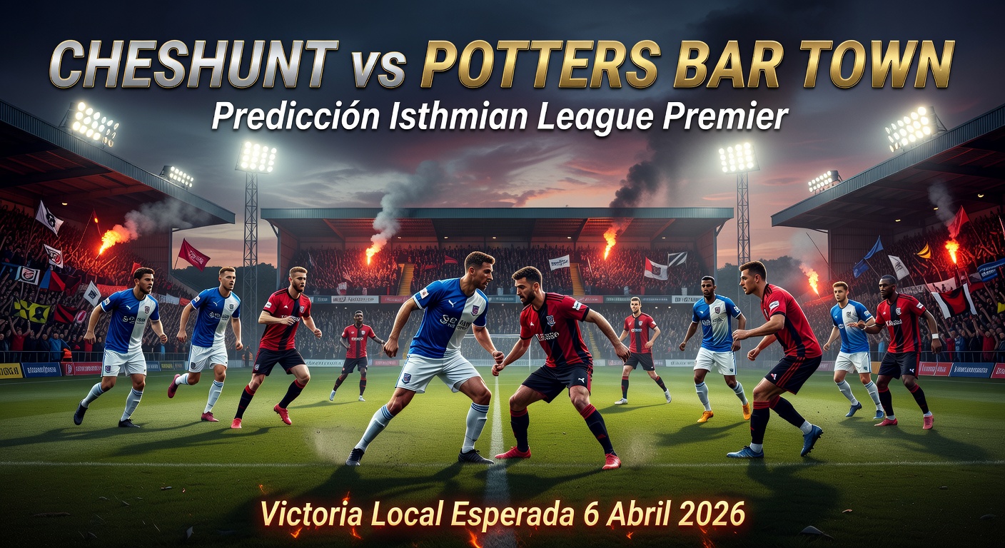 Cheshunt vs Potters Bar Town Pronóstico / Prediction