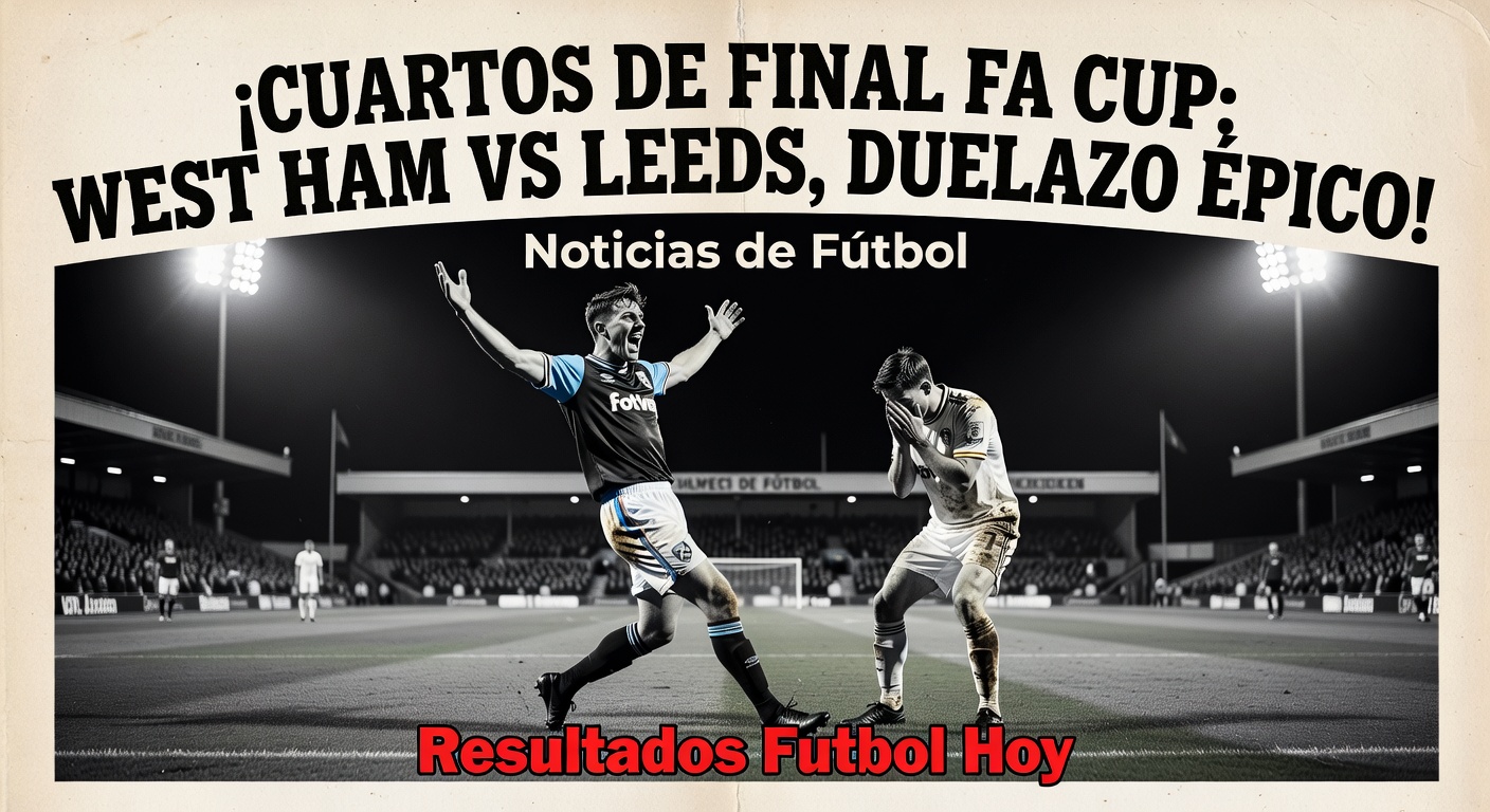 FA Cup Semi-Final Draw Today After West Ham vs Leeds (BBC, Apr 5)