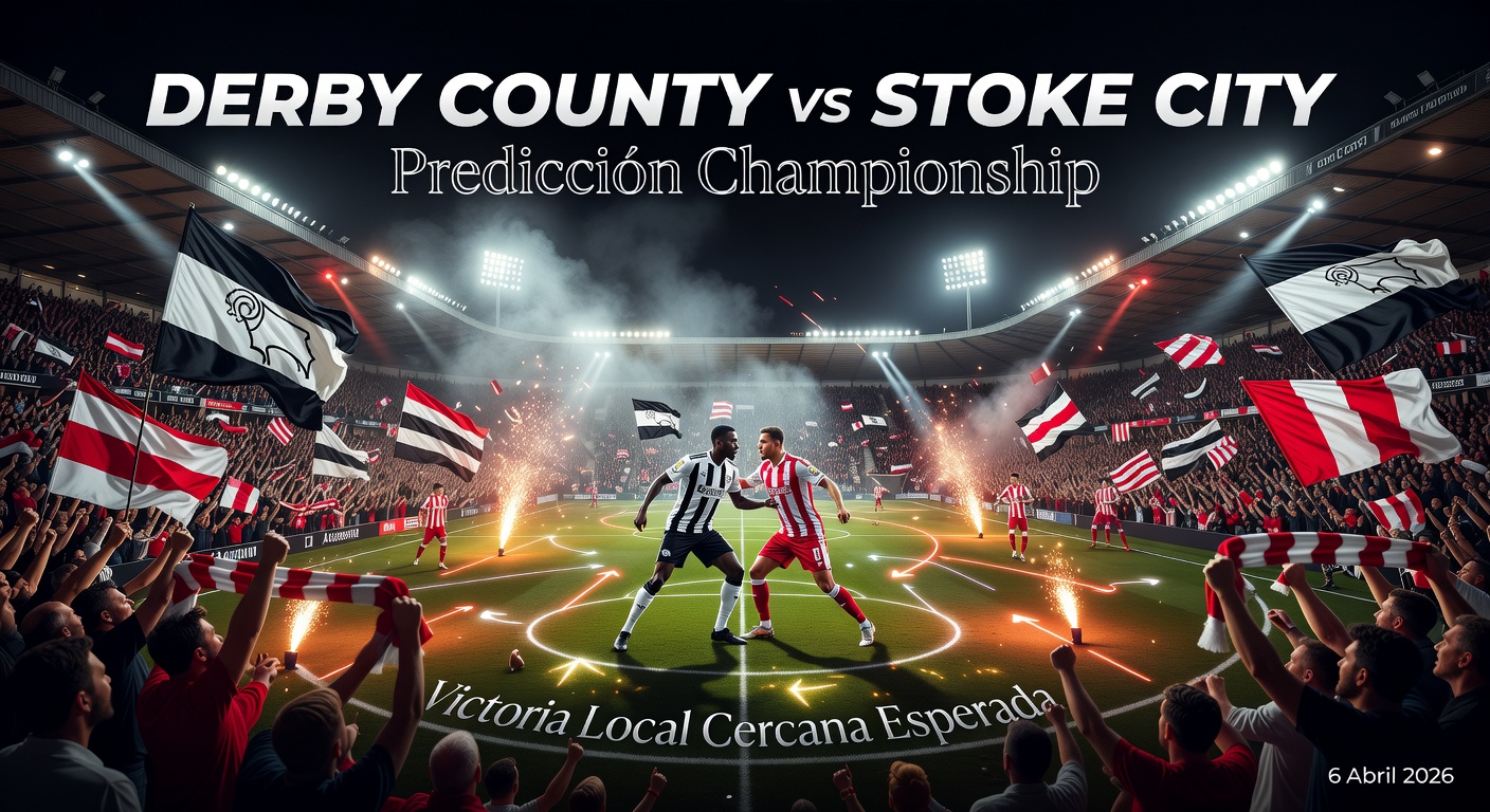 Derby vs Stoke City Pronóstico / Prediction