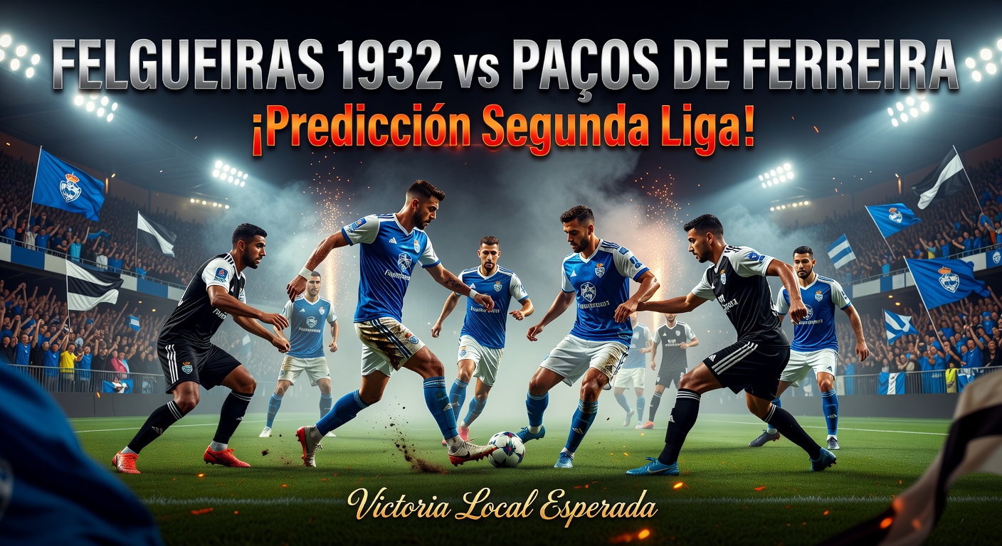 Felgueiras 1932 vs Pacos Ferreira Pronóstico / Prediction