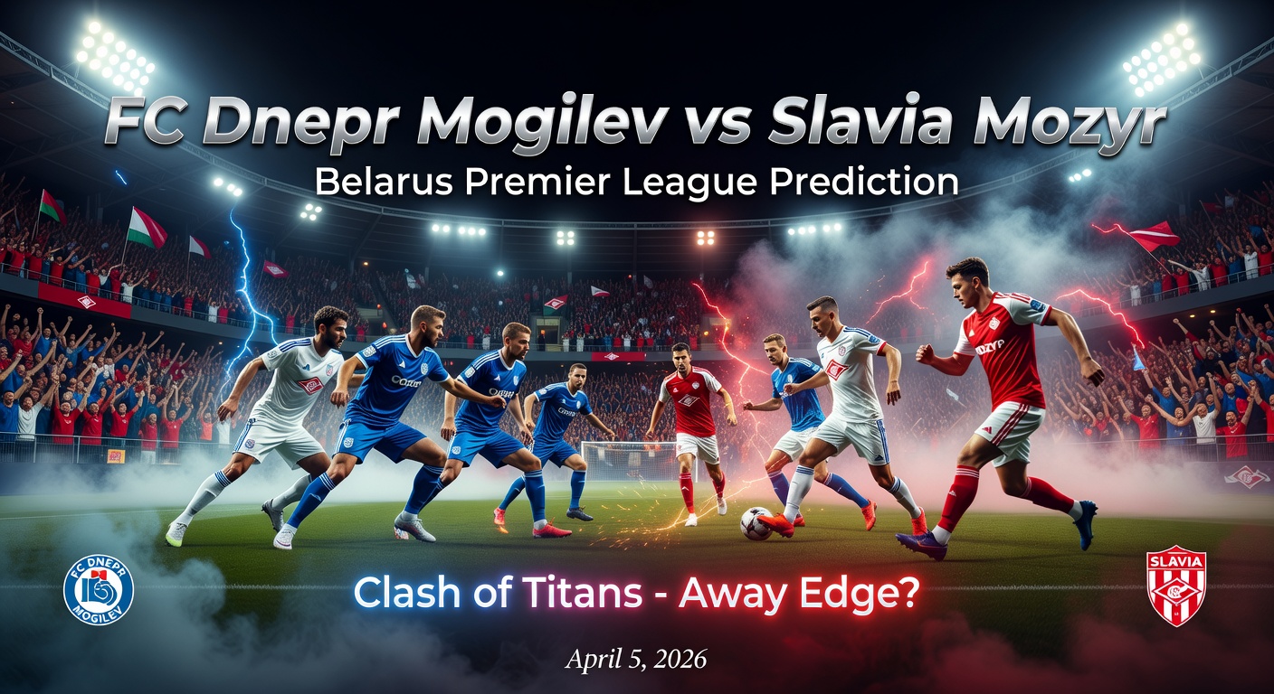 FC Dnepr Mogilev vs Slavia Mozyr Pronóstico / Prediction