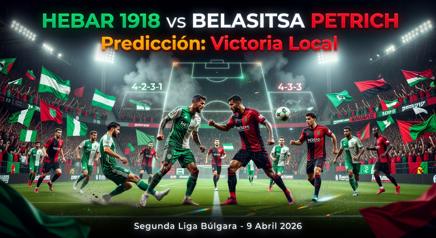 Hebar 1918 vs Belasitsa Pronóstico / Prediction