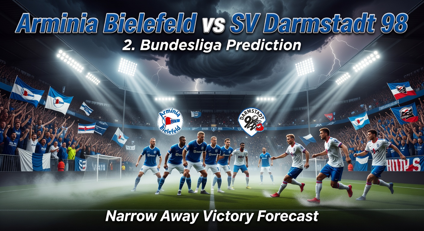 Arminia Bielefeld vs SV Darmstadt 98 Pronóstico / Prediction