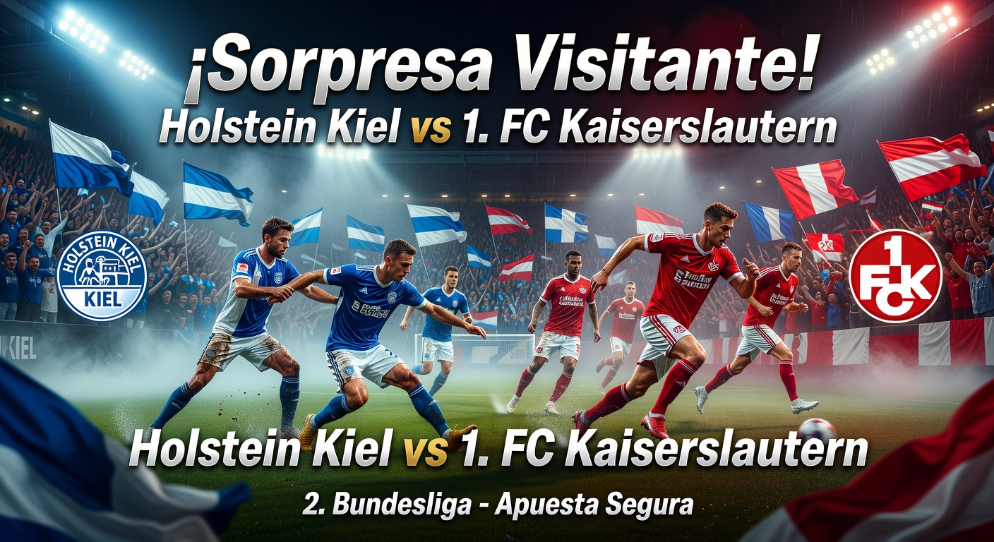 Holstein Kiel vs 1. FC Kaiserslautern Pronóstico / Prediction