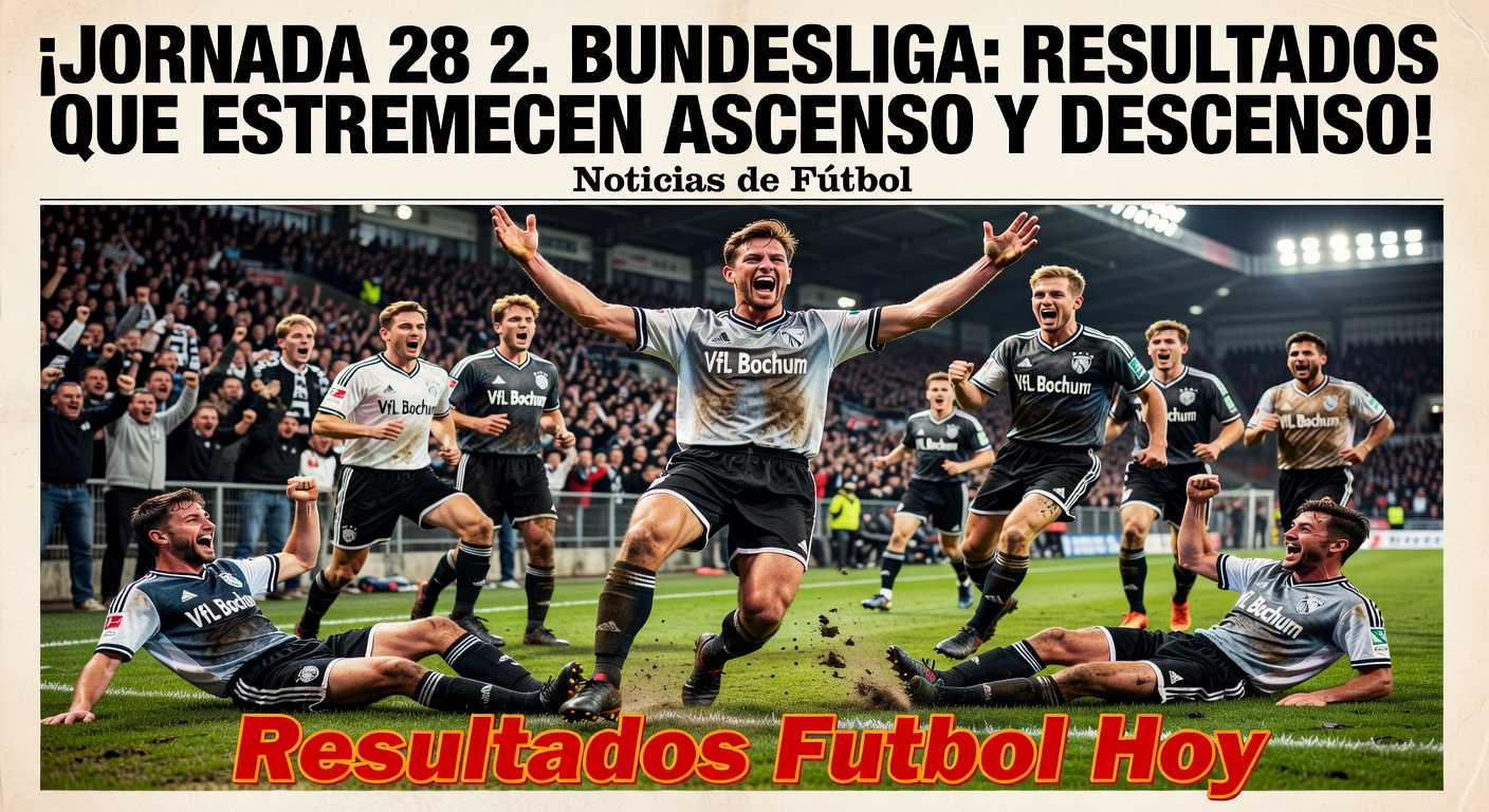 2. Bundesliga Matchday 28 Key Results