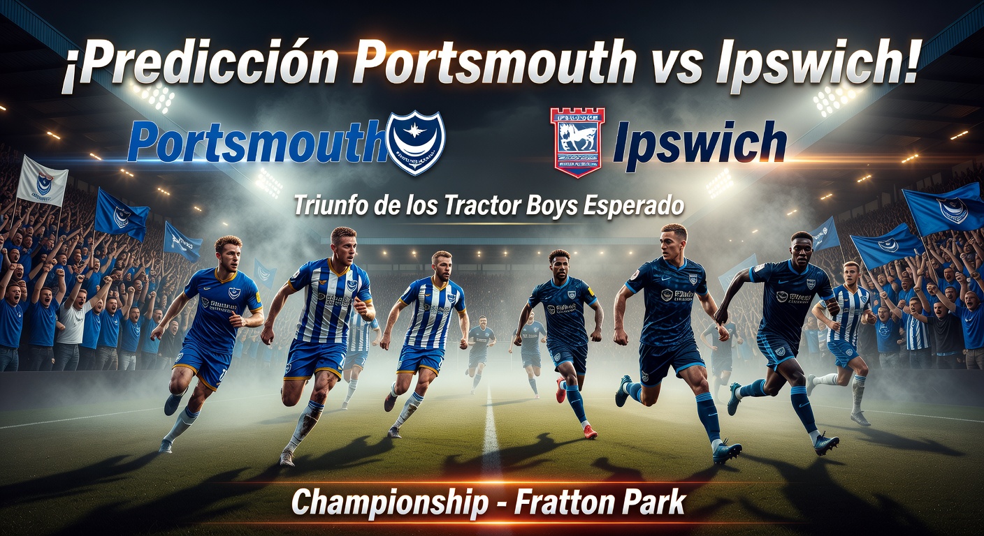 Portsmouth vs Ipswich Pronóstico / Prediction
