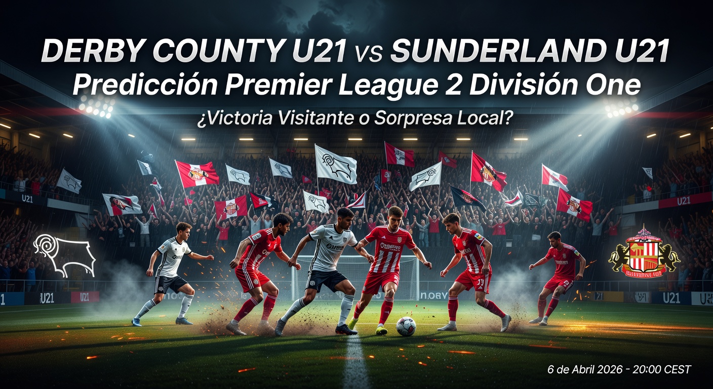 Derby County U21 vs Sunderland U21 Pronóstico / Prediction