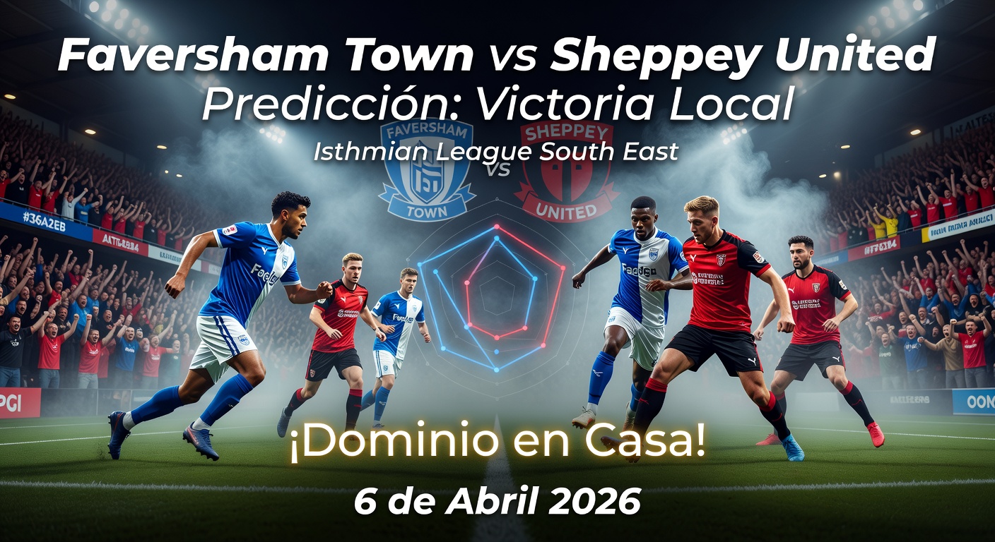 Faversham Town vs Sheppey United Pronóstico / Prediction