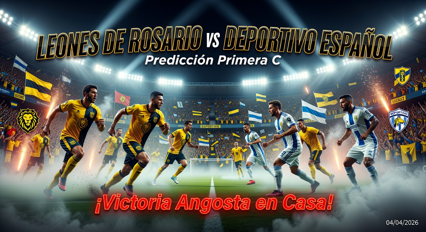 Leones de Rosario vs Deportivo Español Pronóstico / Prediction