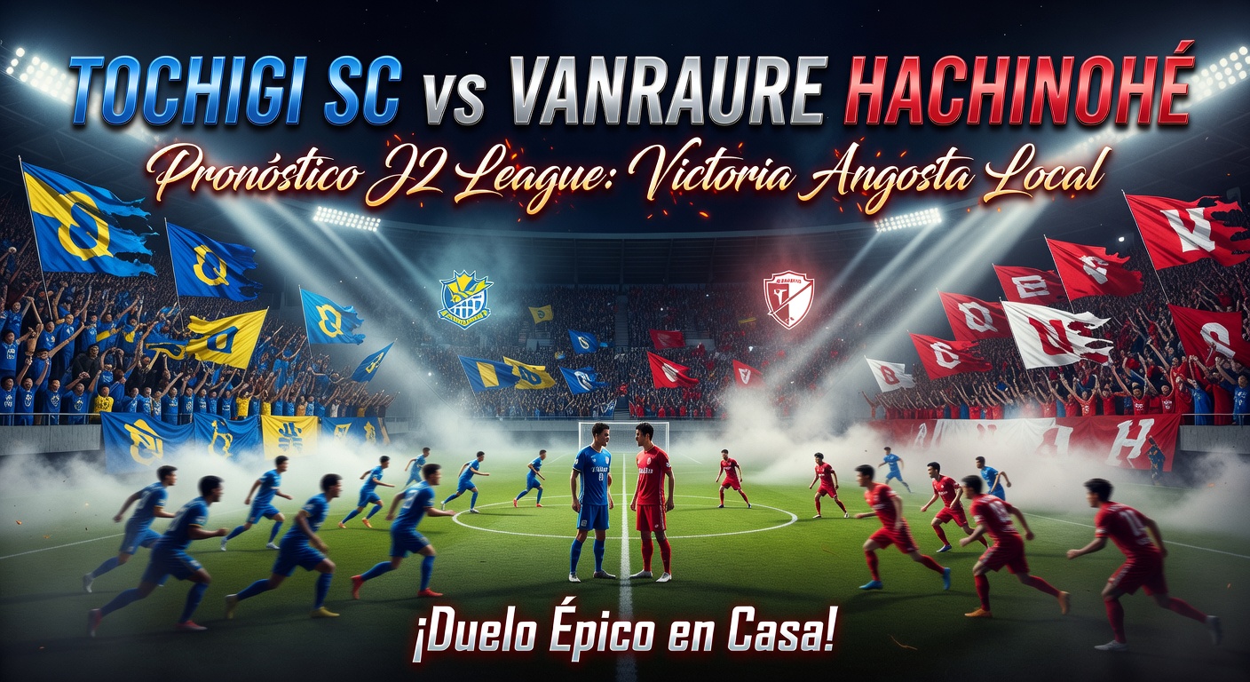Tochigi SC vs Vanraure Hachinohe Pronóstico / Prediction
