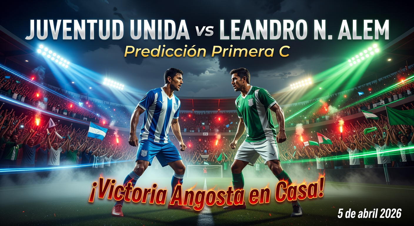 Juventud Unida vs Leandro N. Alem Pronóstico / Prediction