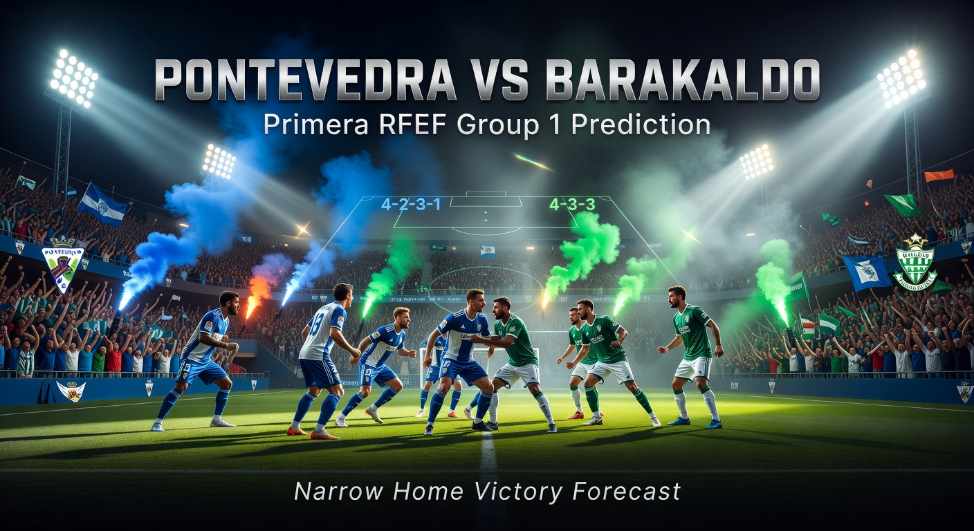 Pontevedra vs Barakaldo Pronóstico / Prediction