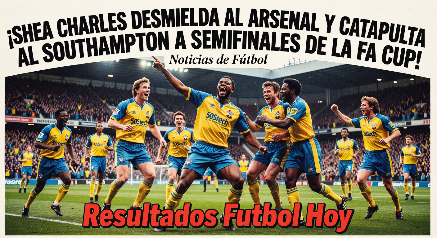 Southampton stun Arsenal 2-1 in FA Cup quarter-final upset