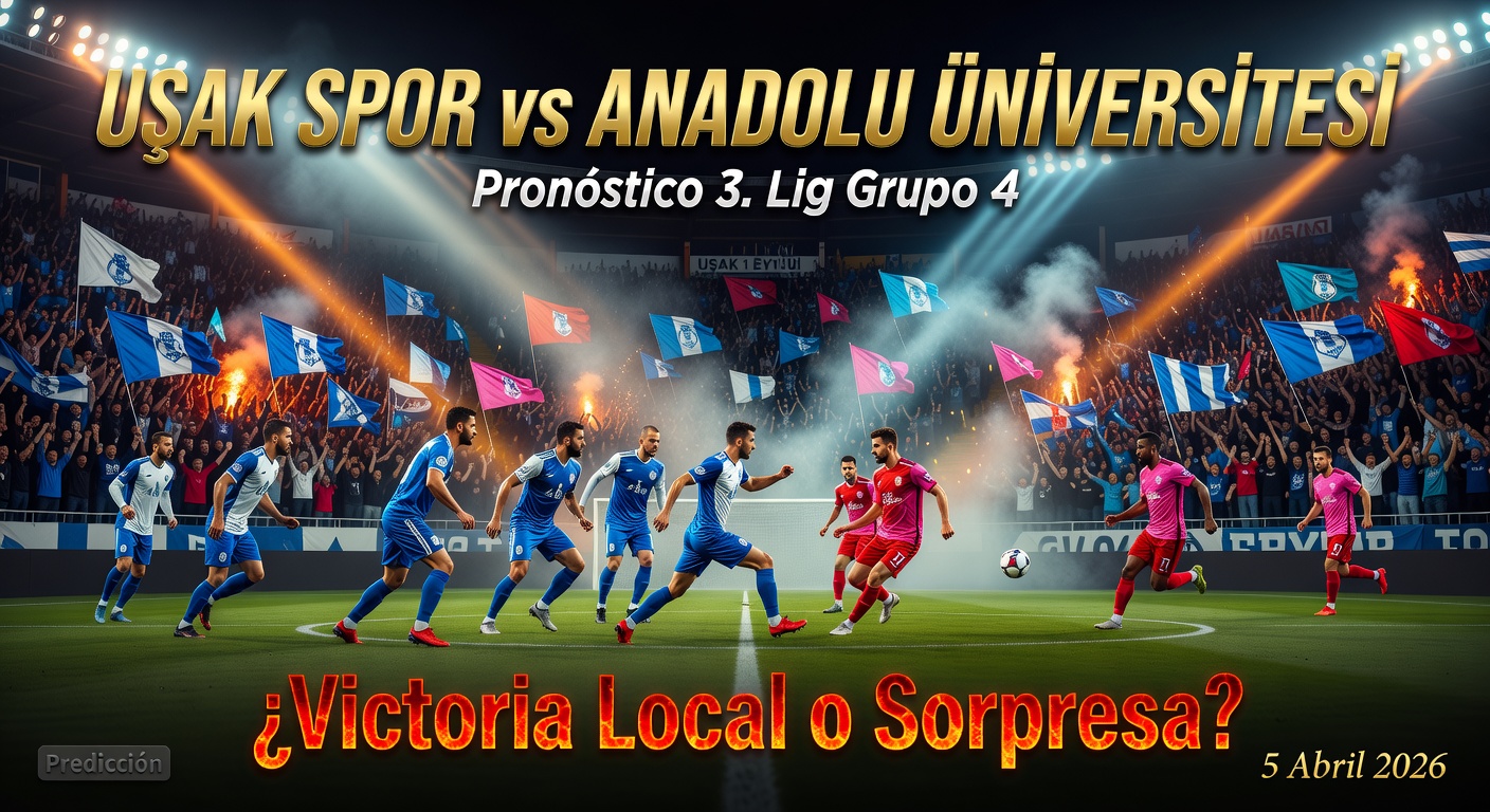 Uşak Spor vs Anadolu Üniversitesi Pronóstico / Prediction