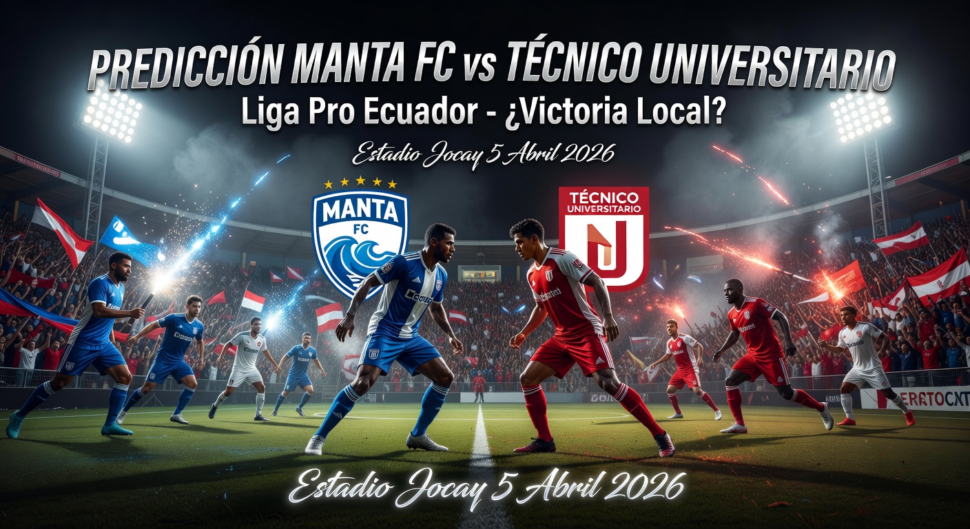 Manta FC vs Tecnico Universitario Pronóstico / Prediction