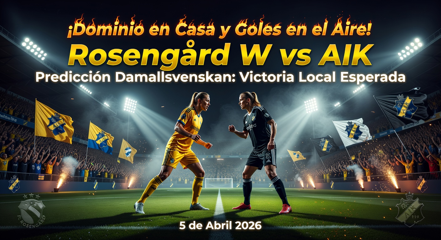 Rosengård W vs AIK Pronóstico / Prediction